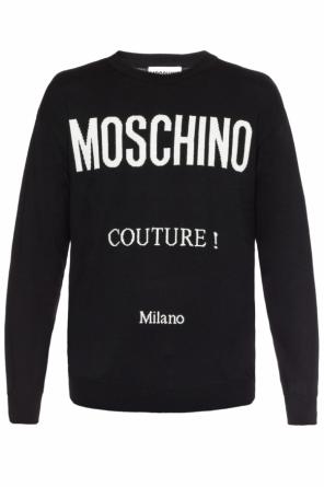 Sweter z logo, zdjęcie 1 Sweter z logo od Moschino